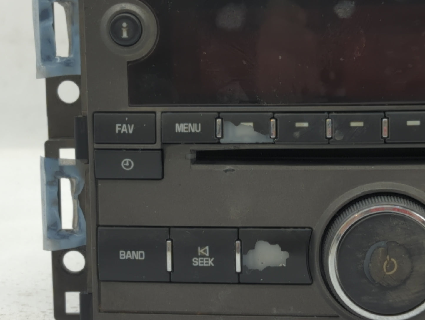 2009 Saturn Aura Radio AM FM Cd Player Receiver Replacement P/N:15948188 25833954 Fits OEM Used Auto Parts - Oemusedautopart