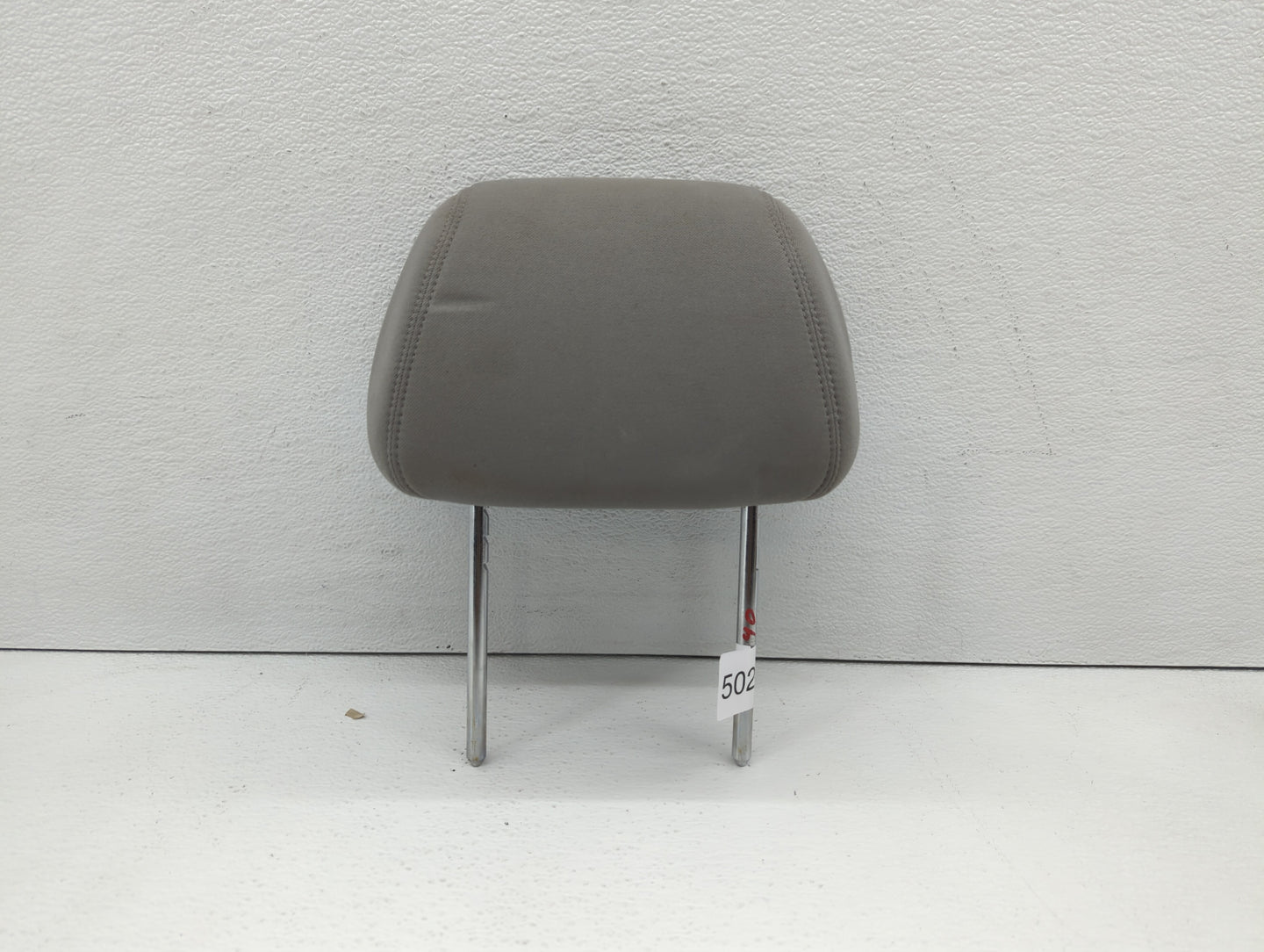 2008-2009 Saturn Aura Headrest Head Rest Front Driver Passenger Seat Grey - Oemusedautoparts1.com