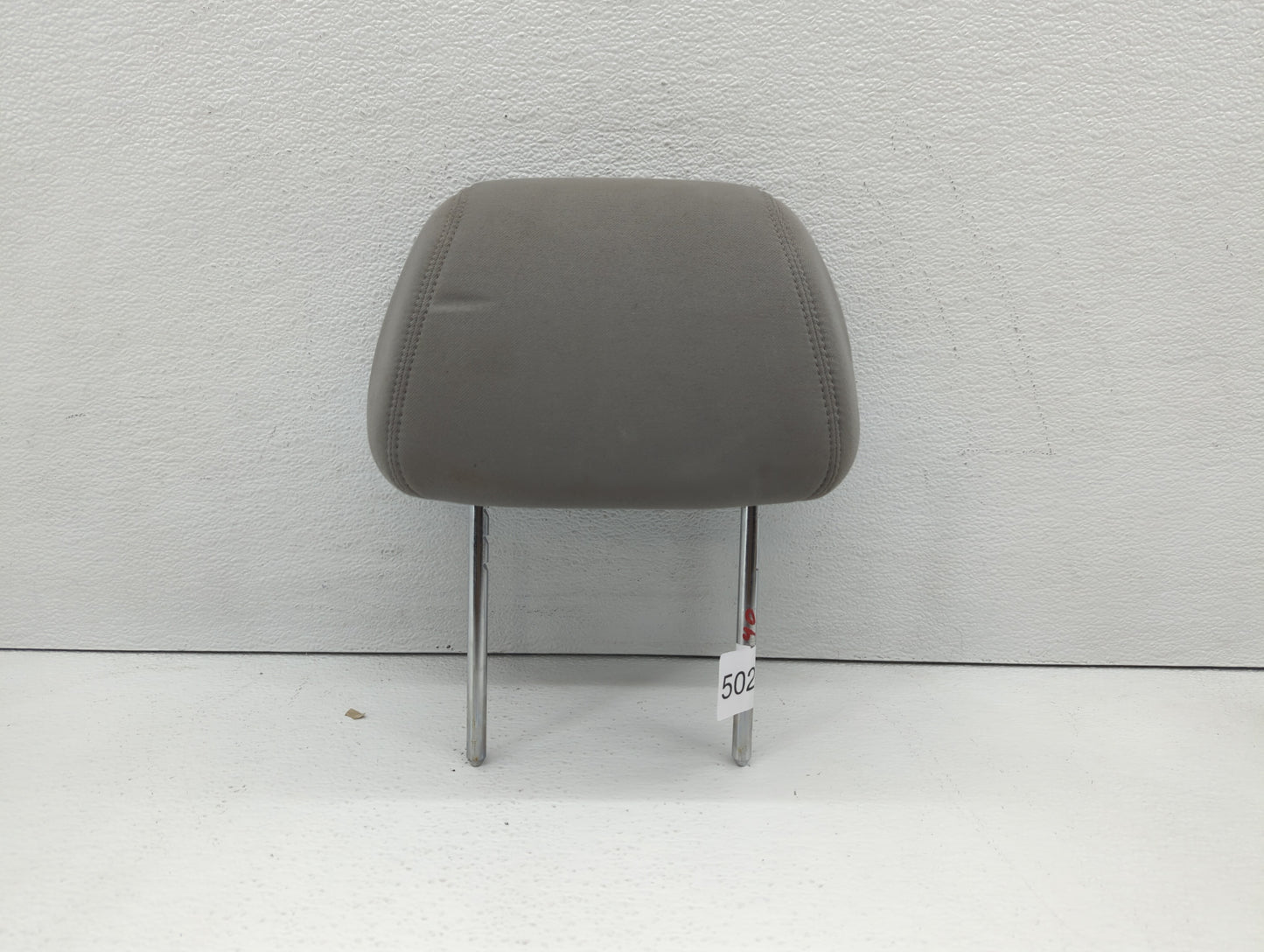 2008-2009 Saturn Aura Headrest Head Rest Front Driver Passenger Seat Grey - Oemusedautoparts1.com