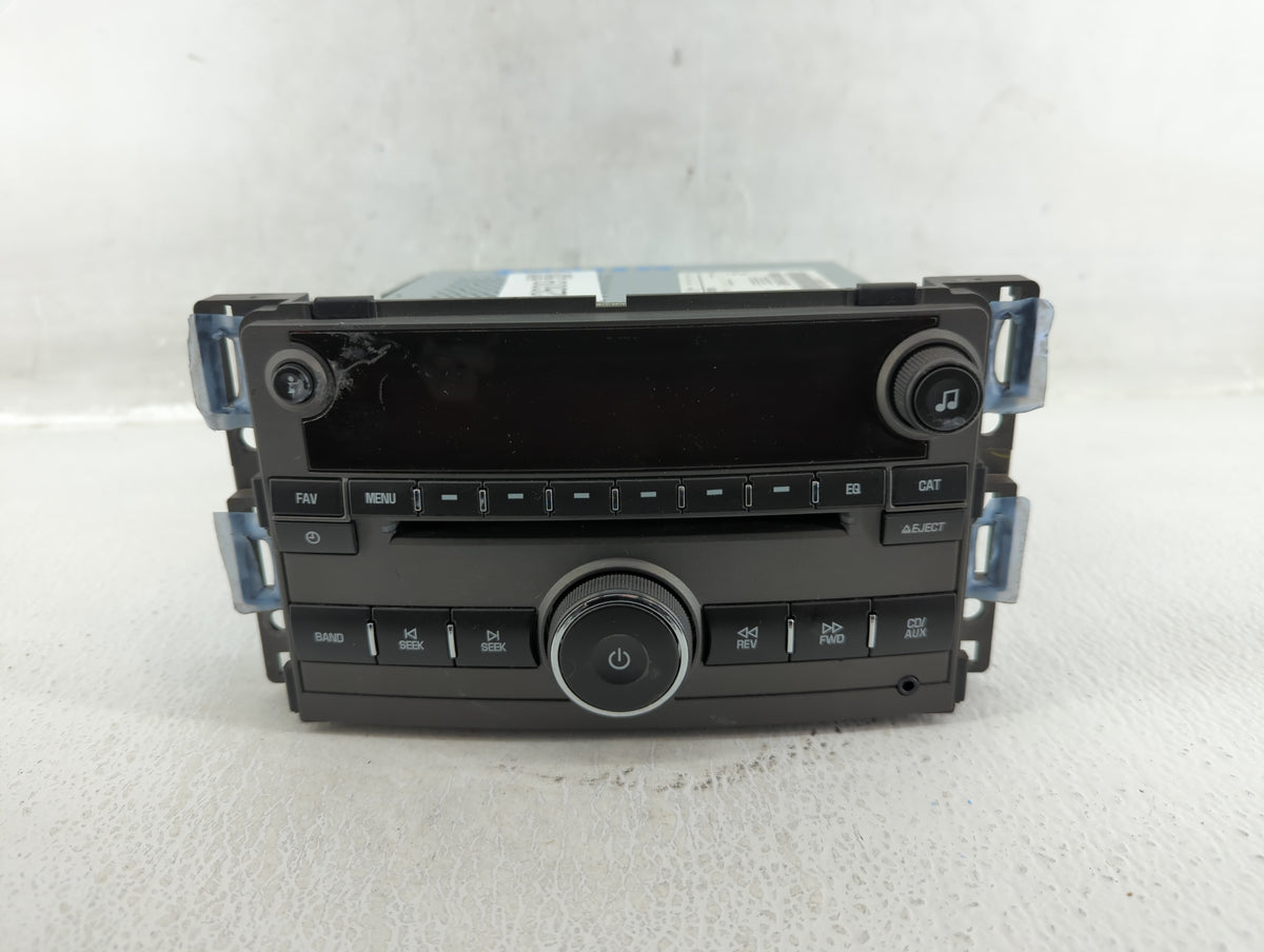 2009-2009 Saturn Aura Am Fm Cd Player Radio Receiver 582609 - Oemusedautoparts1.com