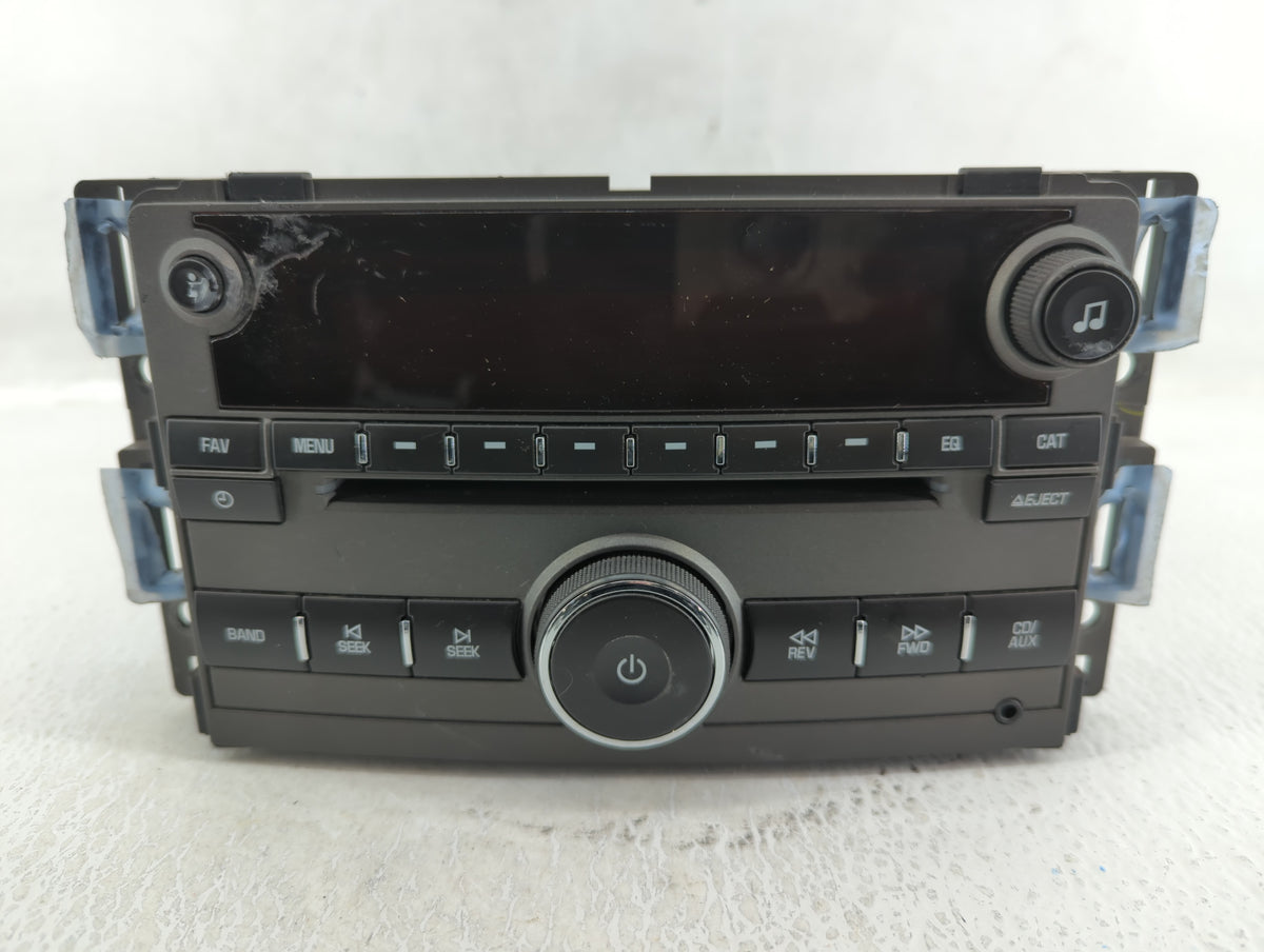 2009-2009 Saturn Aura Am Fm Cd Player Radio Receiver 582609 - Oemusedautoparts1.com
