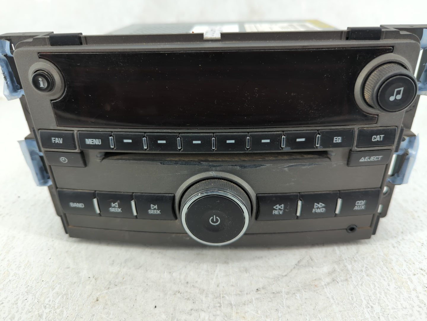2009-2009 Saturn Aura Am Fm Cd Player Radio Receiver - Oemusedautoparts1.com