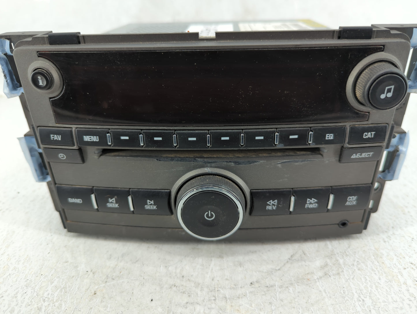 2009-2009 Saturn Aura Am Fm Cd Player Radio Receiver - Oemusedautoparts1.com