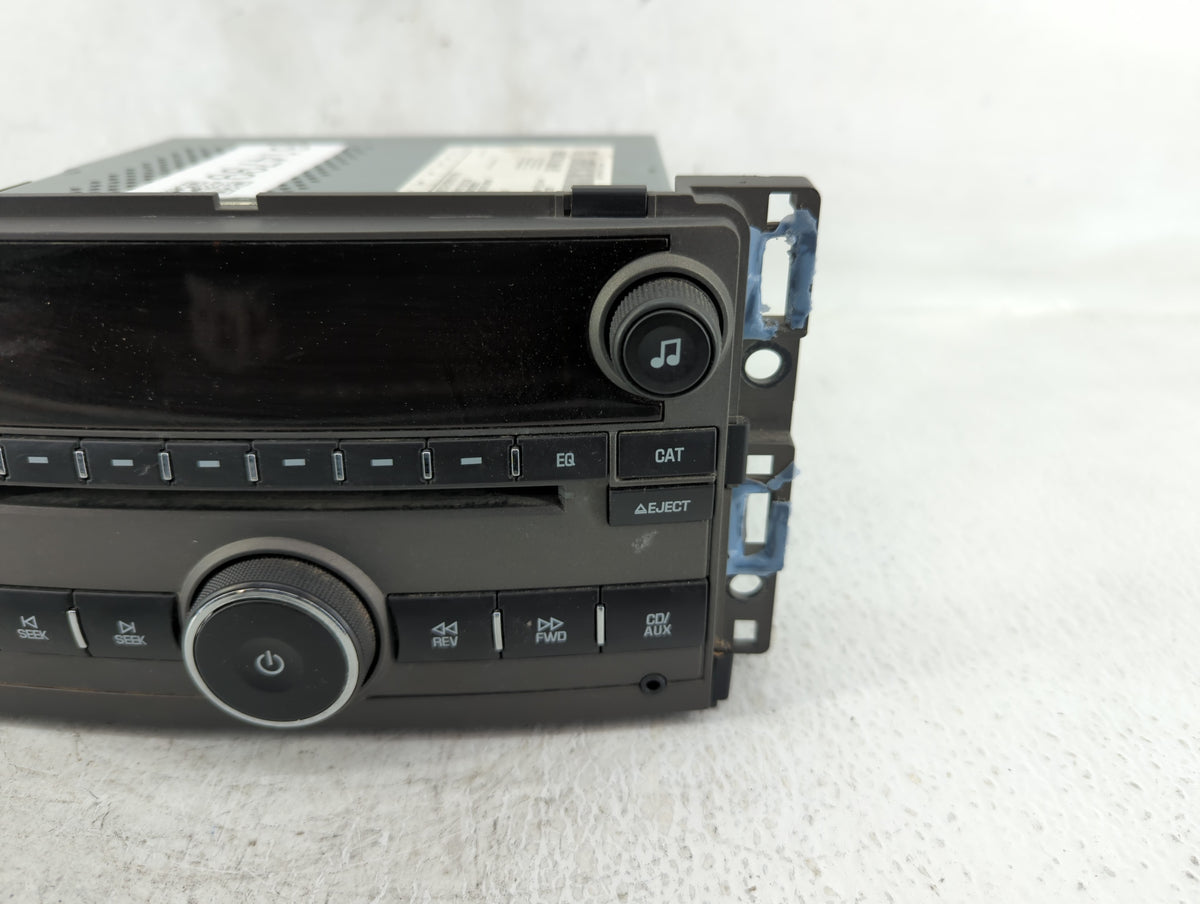 2009-2009 Saturn Aura Am Fm Cd Player Radio Receiver 614799 - Oemusedautoparts1.com
