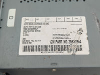2009-2009 Saturn Aura Am Fm Cd Player Radio Receiver 614799 - Oemusedautoparts1.com