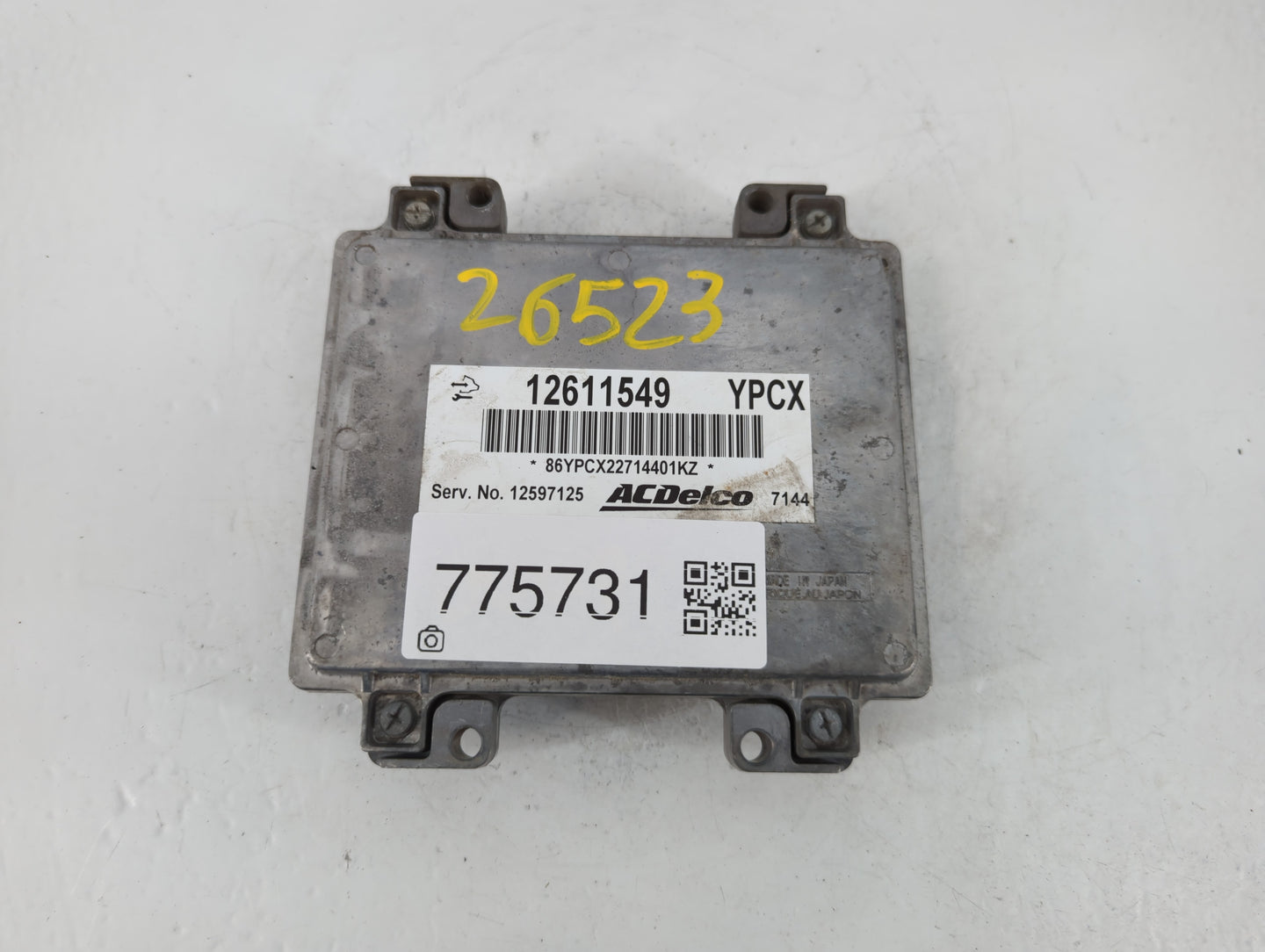2008-2009 Saturn Aura PCM Engine Control Computer ECU ECM PCU OEM P/N:12611549 Fits Fits 2007 2008 2009 2010 2011 2012 OEM U