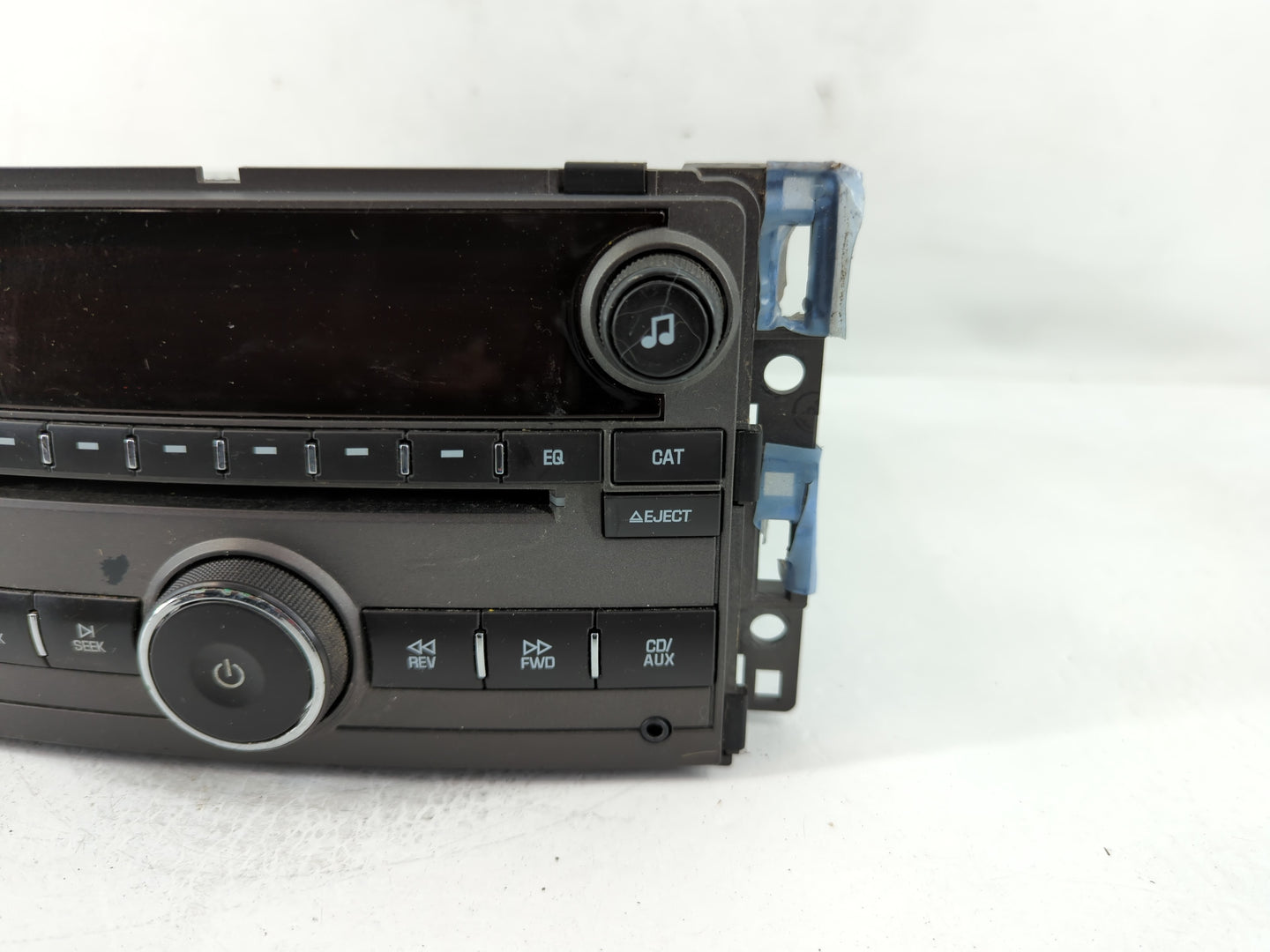 2009 Saturn Aura Radio AM FM Cd Player Receiver Replacement P/N:25833954 Fits OEM Used Auto Parts - Oemusedautoparts1.com