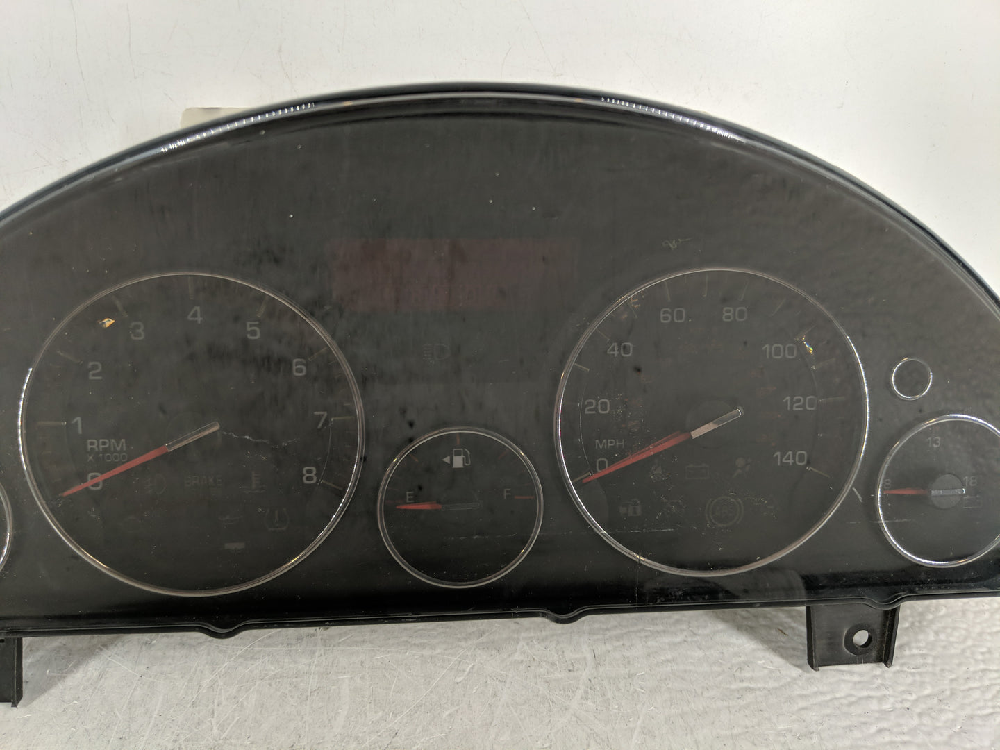2009 Saturn Outlook Instrument Cluster Speedometer Gauges P/N:1349457 Fits OEM Used Auto Parts - Oemusedautoparts1.com