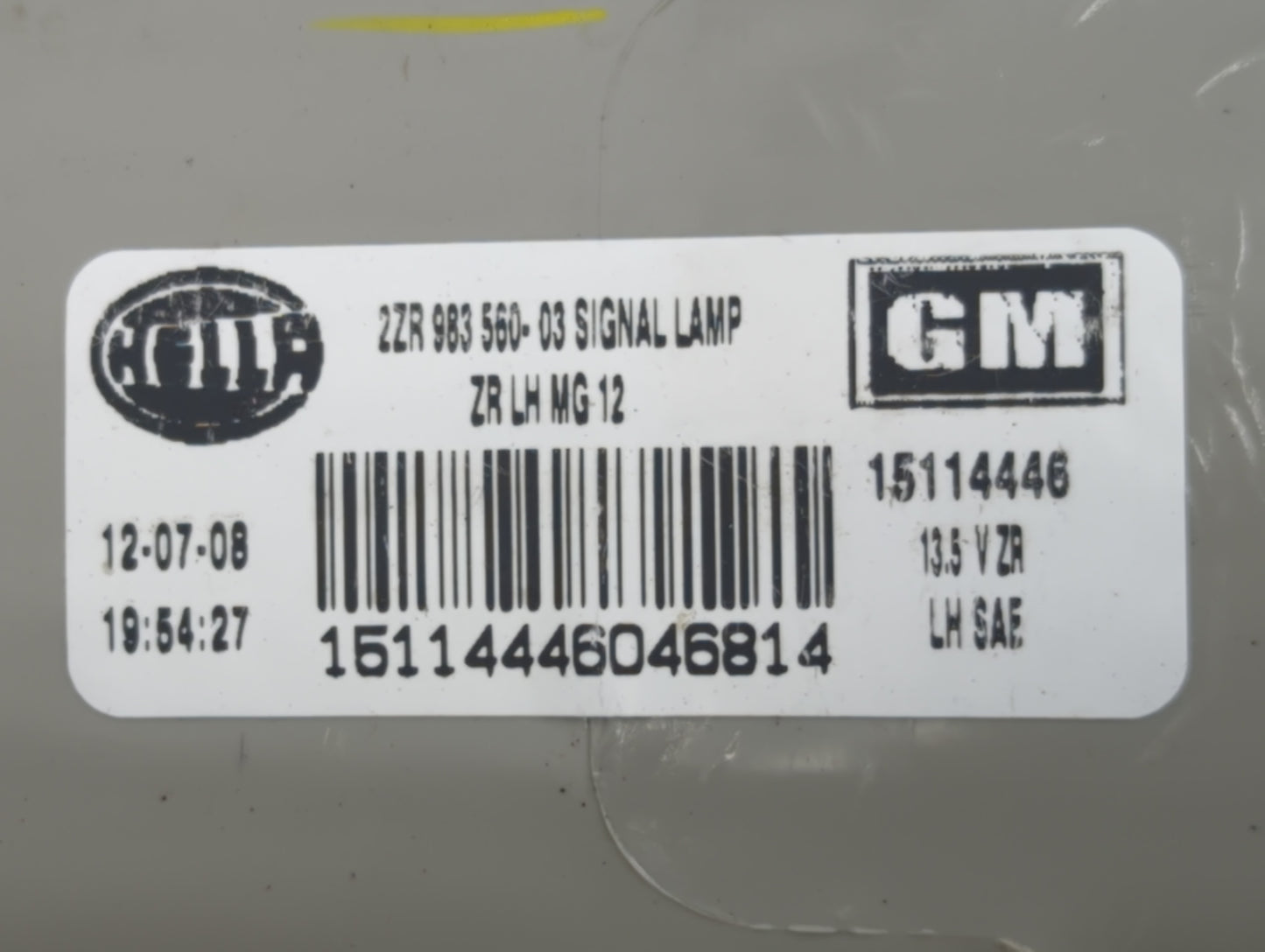 2009 Saturn Outlook Tail Light Assembly Driver Left OEM P/N:15114446 Fits OEM Used Auto Parts - Oemusedautoparts1.com