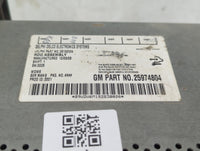 2009 Saturn Outlook Radio AM FM Cd Player Receiver Replacement P/N:25974804 Fits OEM Used Auto Parts - Oemusedautoparts1.com