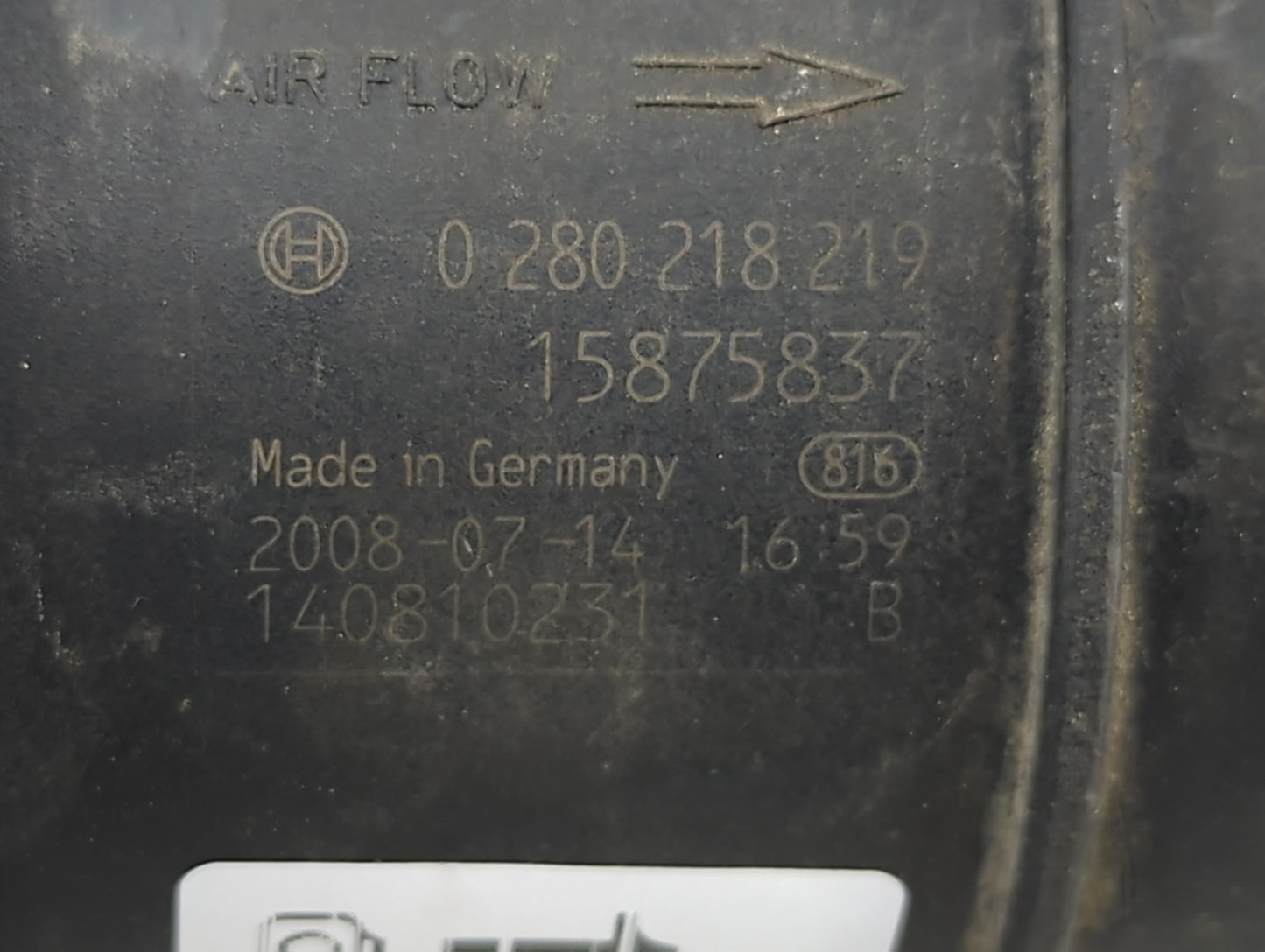 Saturn Outlook Mass Air Flow Meter Maf 1488268 - Oemusedautoparts1.com