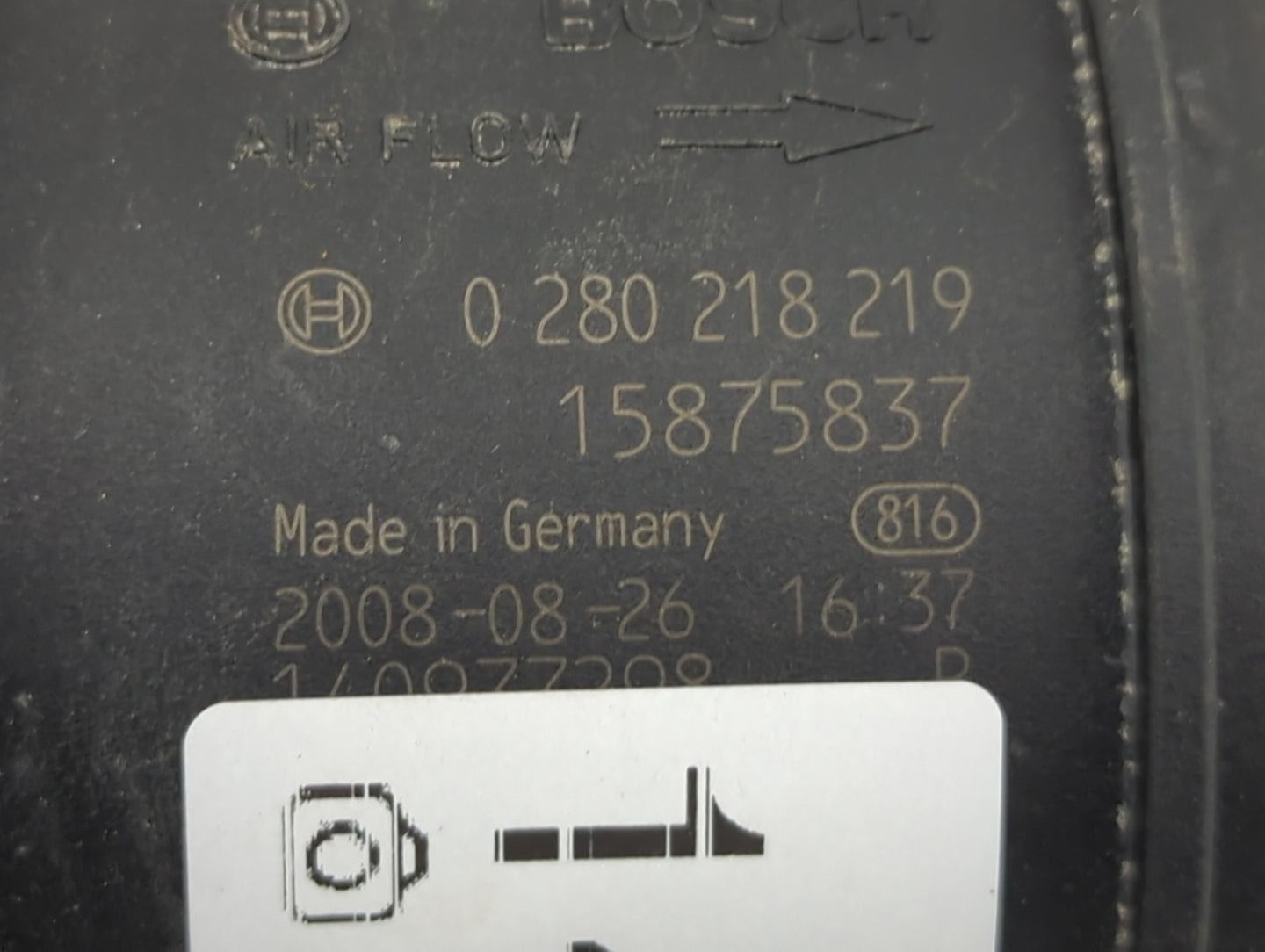 Saturn Outlook Mass Air Flow Meter Maf 1488316 - Oemusedautoparts1.com