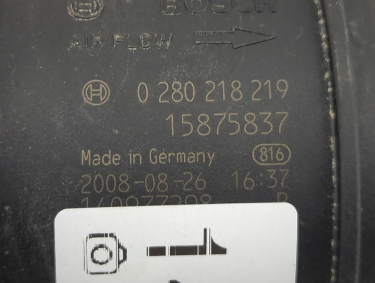 Saturn Outlook Mass Air Flow Meter Maf 1488316 - Oemusedautoparts1.com