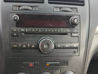 compare product 2009 Saturn Outlook Radio AM FM Cd Player Receiver Replacement Fits OEM Used Auto Parts
