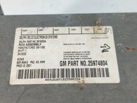 2009 Saturn Outlook Am Fm Cd Player Radio Receiver - Oemusedautoparts1.com
