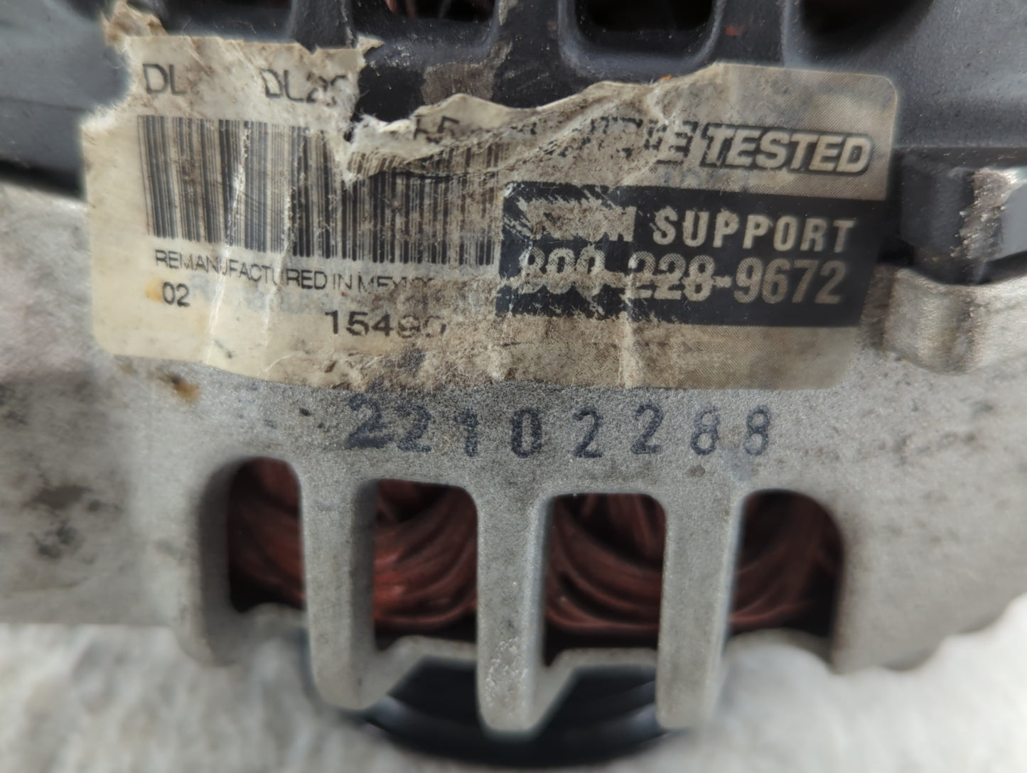 2009-2010 Saturn Sky Alternator Replacement Generator Charging Assembly Engine OEM P/N:22102288 Fits Fits 2009 2010 OEM Used