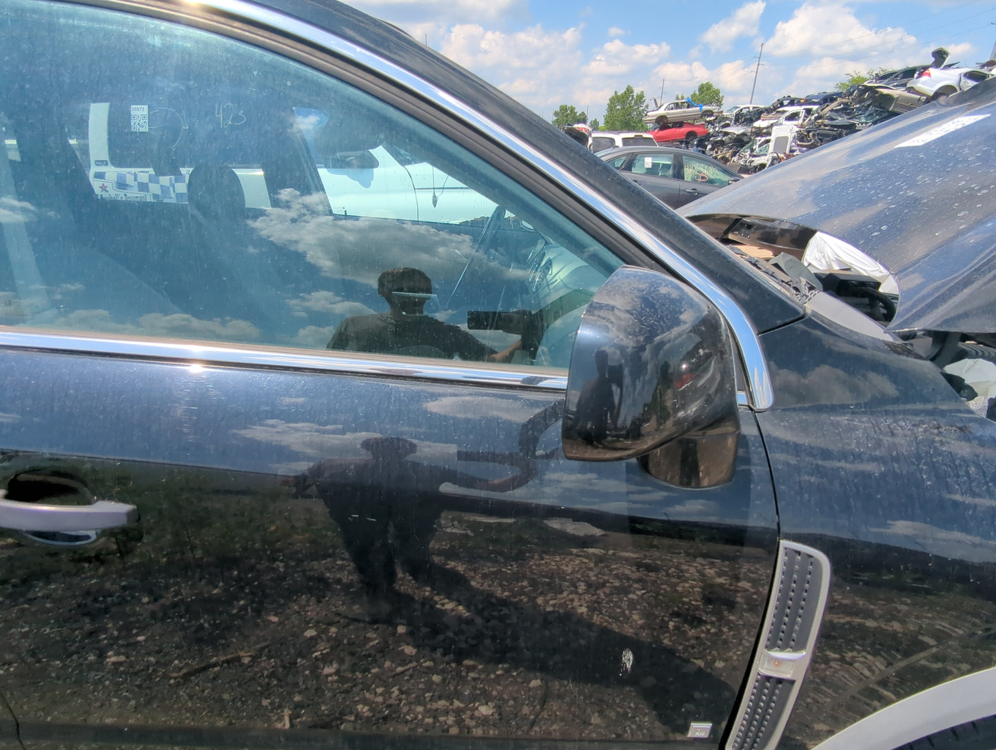2008-2010 Saturn Vue Passenger Side View Mirror - Right Door Mirror OEM Used - Oemusedautoparts1.com