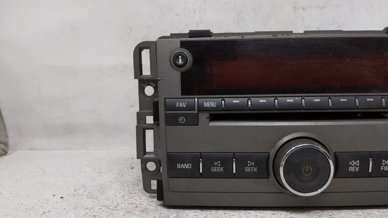 2009-2009 Saturn Vue Am Fm Cd Player Radio Receiver - Oemusedautoparts1.com
