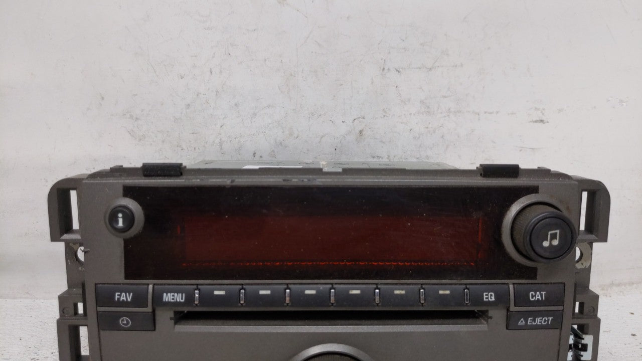 2009-2009 Saturn Vue Am Fm Cd Player Radio Receiver - Oemusedautoparts1.com
