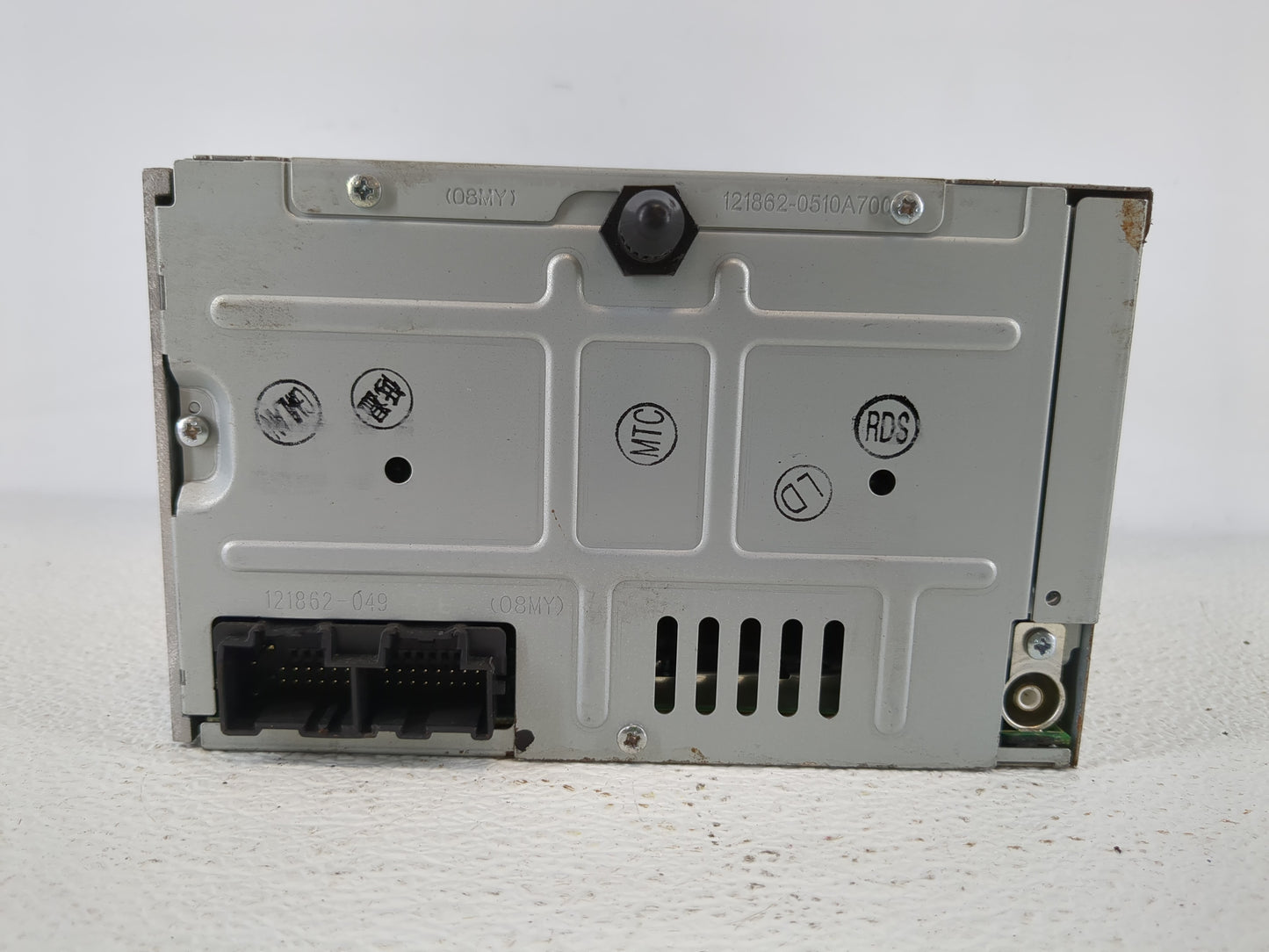 2009 Saturn Vue Radio AM FM Cd Player Receiver Replacement P/N:25994574 Fits OEM Used Auto Parts - Oemusedautoparts1.com