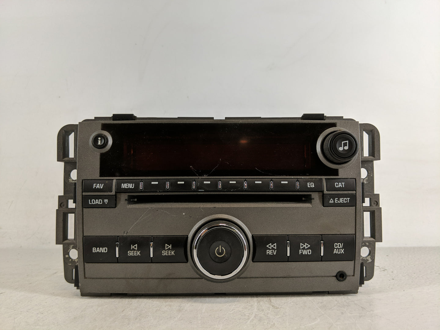 2009 Saturn Vue Radio AM FM Cd Player Receiver Replacement P/N:20790697 Fits OEM Used Auto Parts - Oemusedautoparts1.com