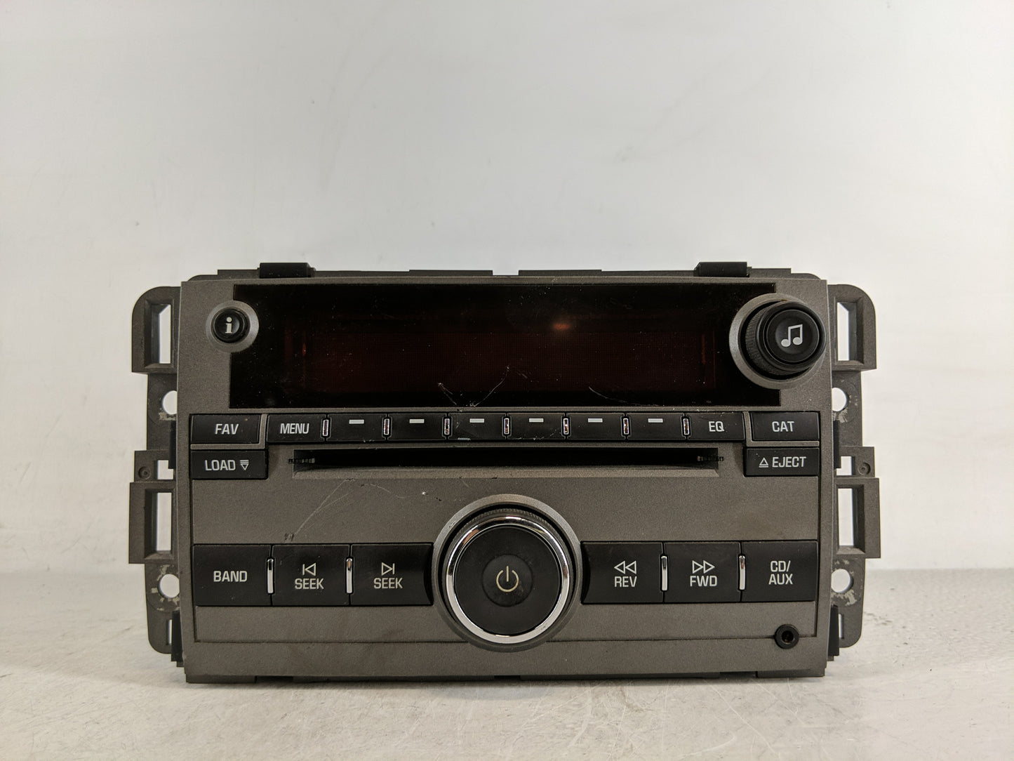 2009 Saturn Vue Radio AM FM Cd Player Receiver Replacement P/N:20790697 Fits OEM Used Auto Parts - Oemusedautoparts1.com