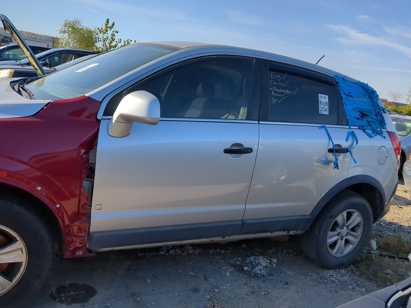 2008-2010 Saturn Vue Driver Front Door Oem - Oemusedautoparts1.com