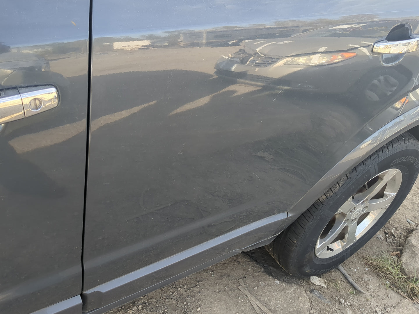 2008-2010 Saturn Vue Driver Rear Door Oem - Oemusedautoparts1.com