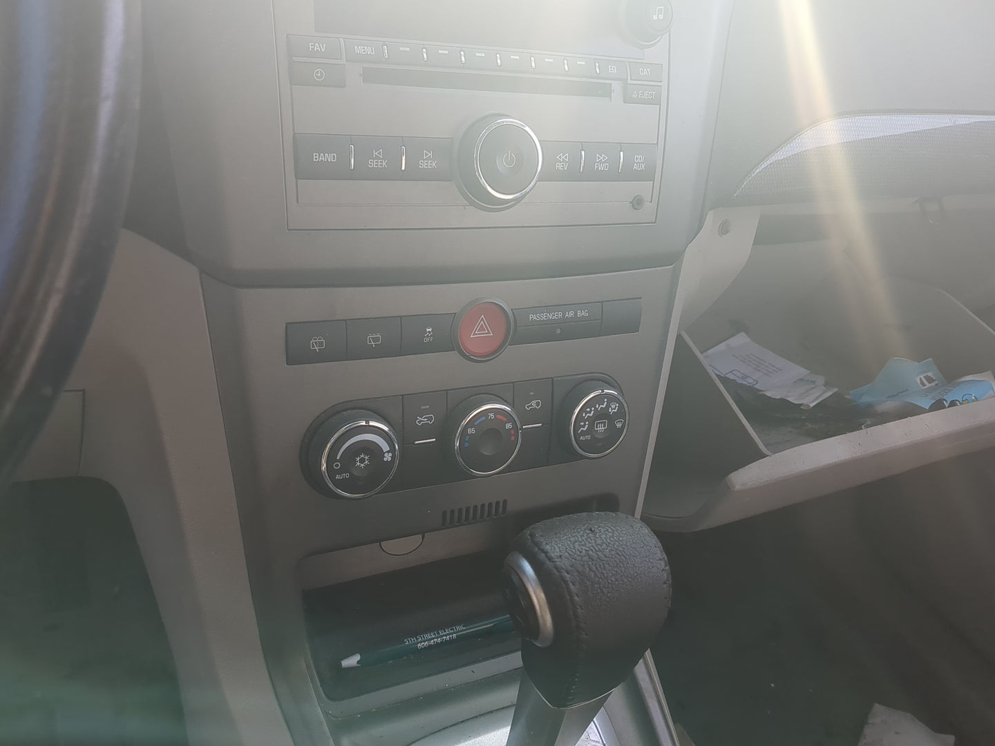 2008-2010 Saturn Vue Climate Control Module Temperature AC/Heater Replacement Fits Fits 2008 2009 2010 OEM Used Auto Parts -