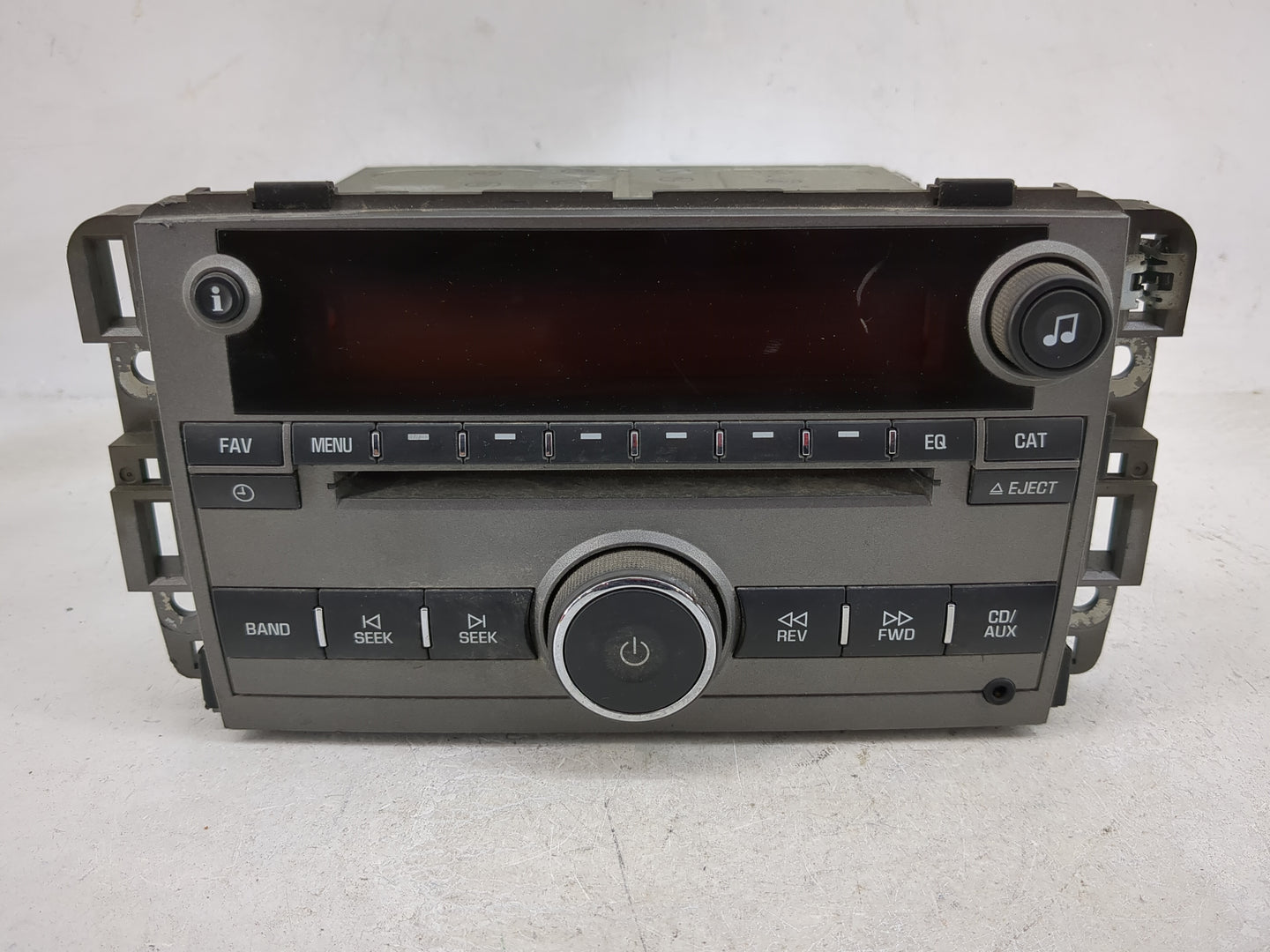 2009 Saturn Vue Radio AM FM Cd Player Receiver Replacement Fits OEM Used Auto Parts - Oemusedautoparts1.com