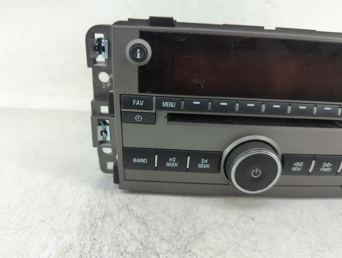 2009 Saturn Vue Radio AM FM Cd Player Receiver Replacement P/N:25994574 OEM Used Auto Parts - Oemusedautoparts1.com