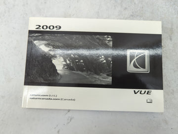 2009 Saturn Vue Owners Manual Book Guide P/N:25812262 OEM Used Auto Parts