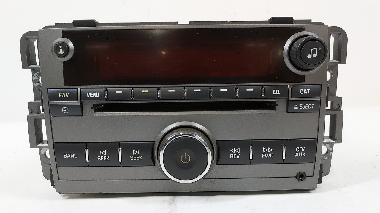 2009-2009 Saturn Vue Am Fm Cd Player Radio Receiver - Oemusedautoparts1.com