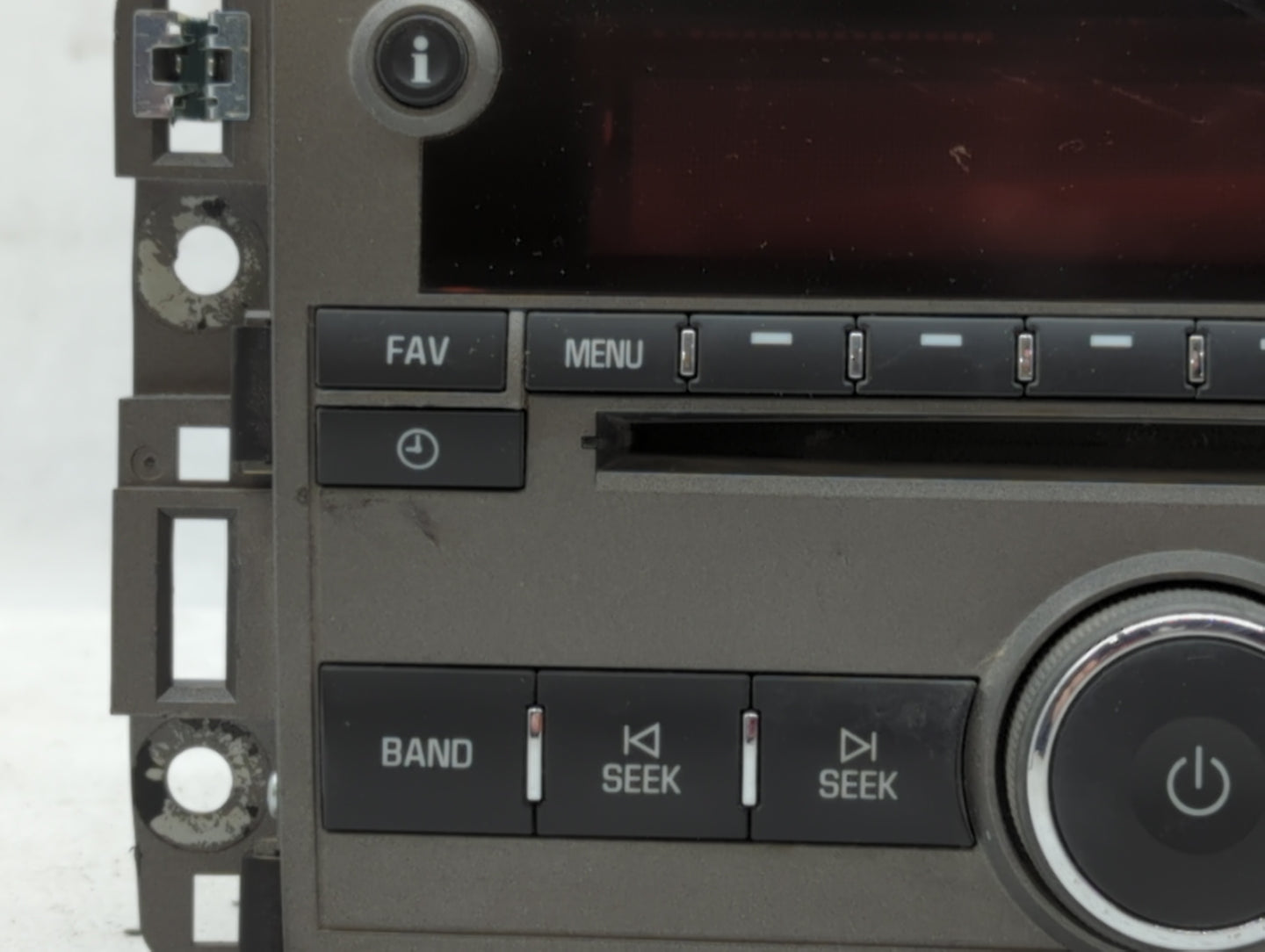 2009 Saturn Vue Radio AM FM Cd Player Receiver Replacement P/N:25994574 20790696 Fits OEM Used Auto Parts - Oemusedautoparts