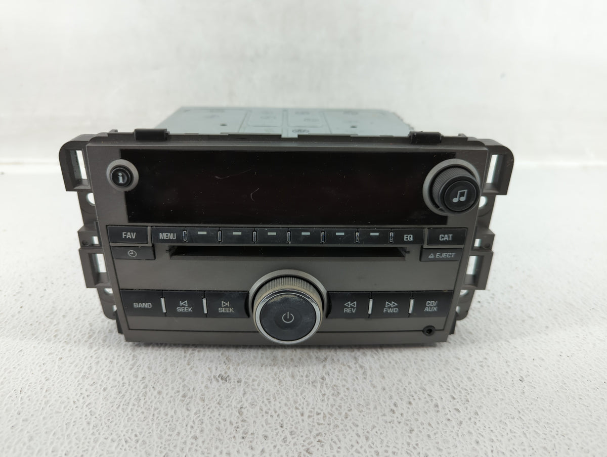 2009-2009 Saturn Vue Am Fm Cd Player Radio Receiver 526001 - Oemusedautoparts1.com