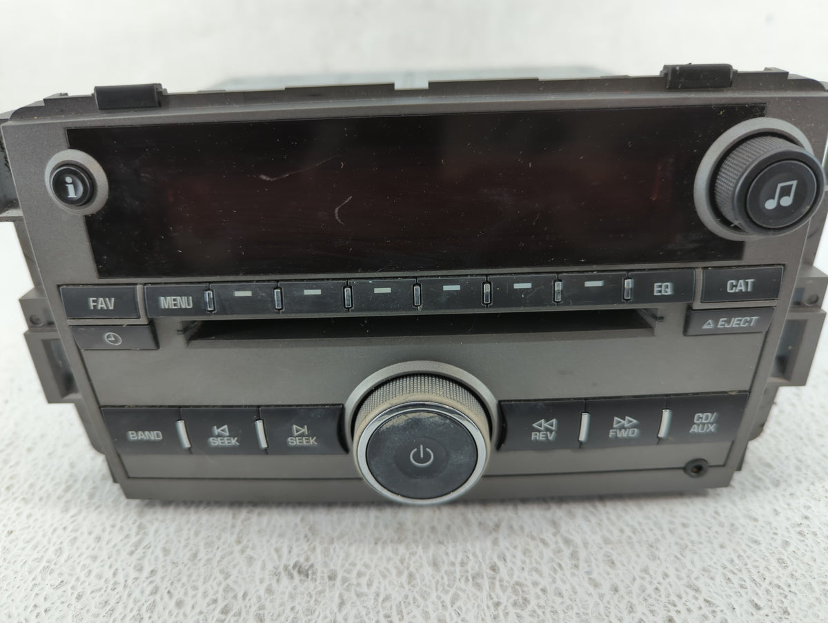 2009-2009 Saturn Vue Am Fm Cd Player Radio Receiver 526001 - Oemusedautoparts1.com