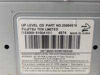 2009 Saturn Vue Radio AM FM Cd Player Receiver Replacement P/N:20790696 25994574 OEM Used Auto Parts - Oemusedautoparts1.com