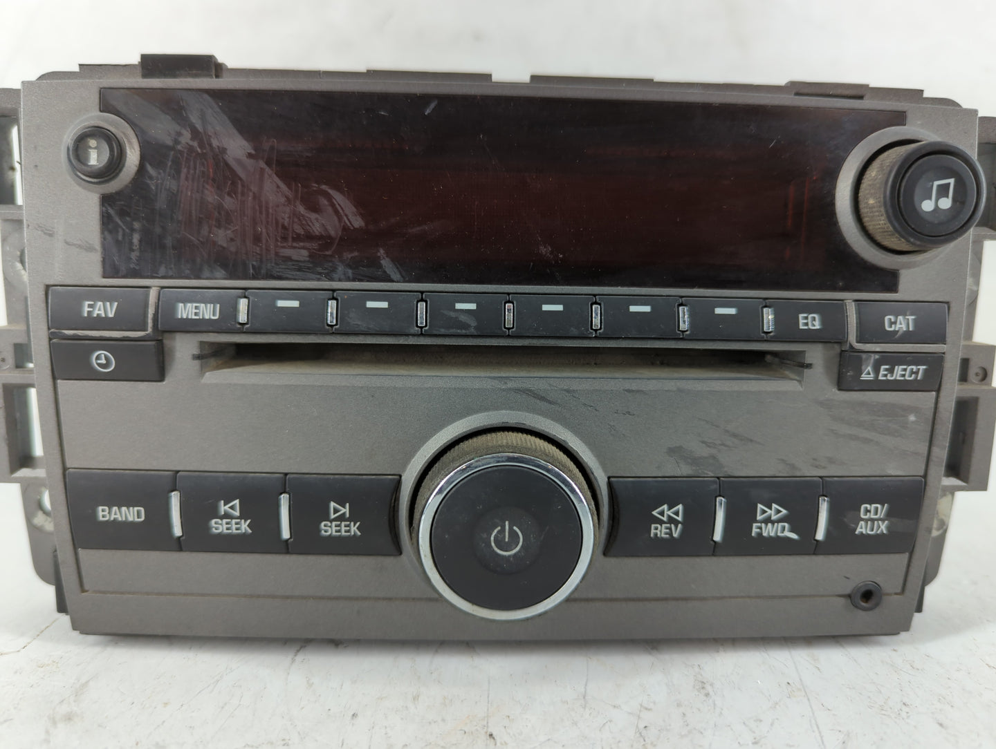 2009-2009 Saturn Vue Radio Control Panel - Oemusedautoparts1.com