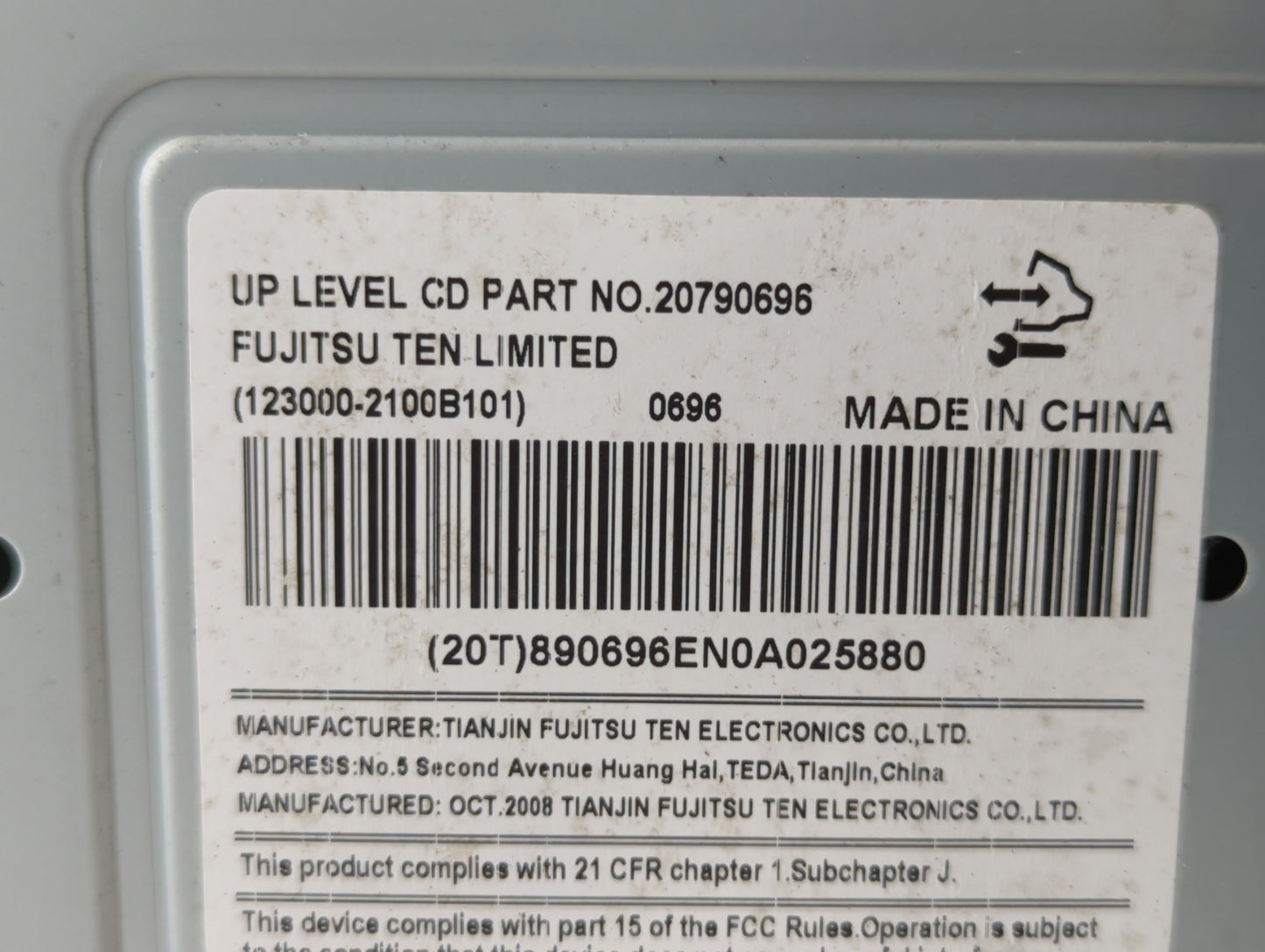 2009-2009 Saturn Vue Radio Control Panel - Oemusedautoparts1.com