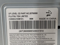 2009 Saturn Vue Radio AM FM Cd Player Receiver Replacement P/N:20790696 Fits OEM Used Auto Parts - Oemusedautoparts1.com