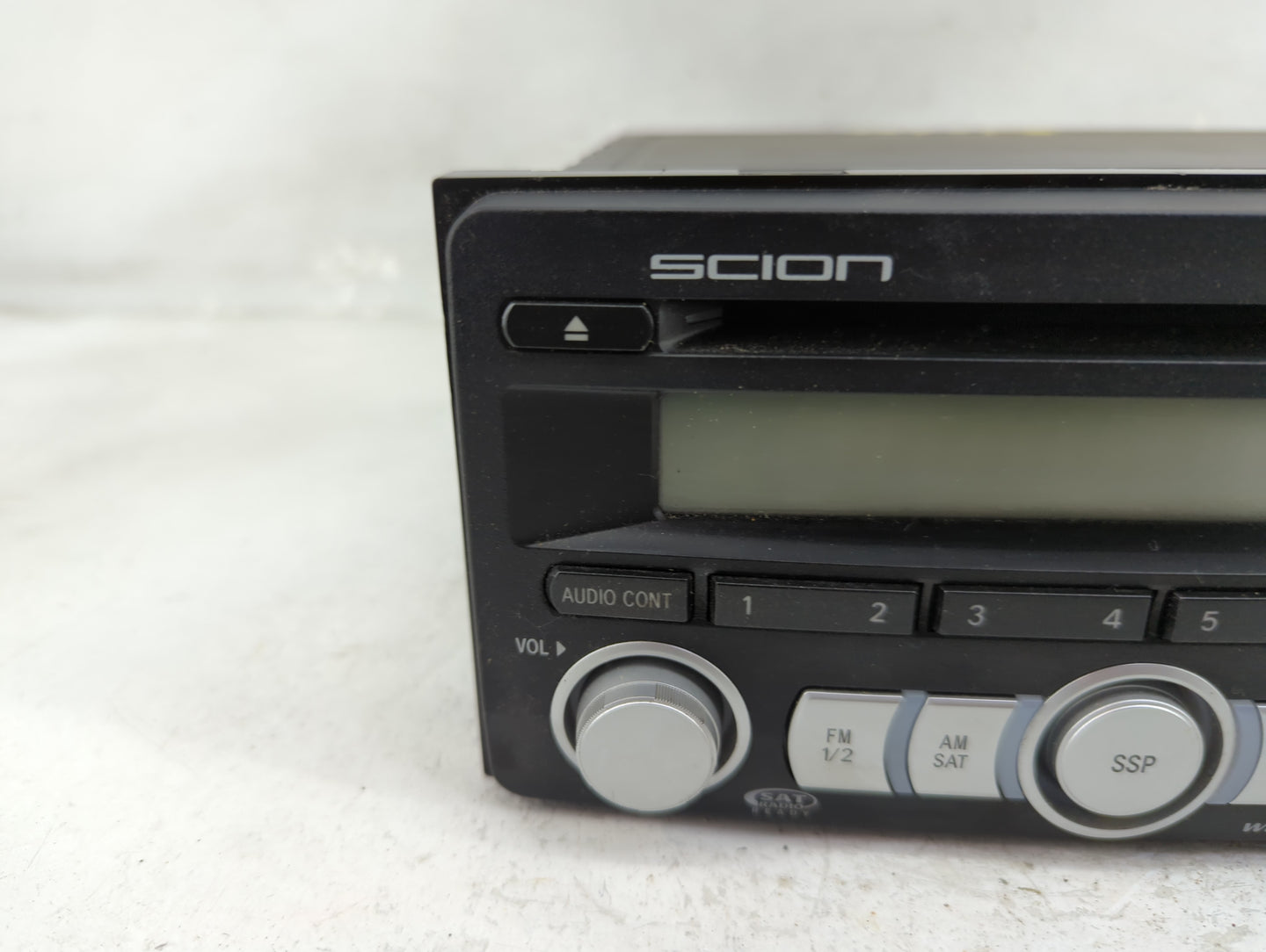 2008-2010 Scion Tc Radio AM FM Cd Player Receiver Replacement P/N:PT546-00080 DEH-M8027ZT Fits OEM Used Auto Parts - Oemused