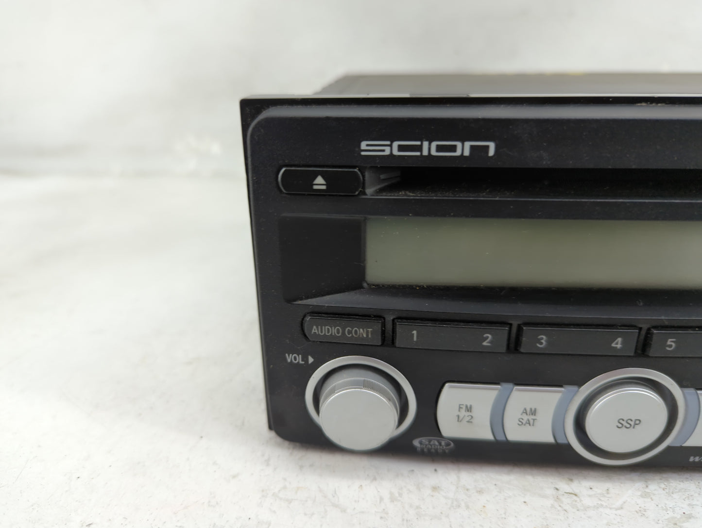 2008-2010 Scion Tc Radio AM FM Cd Player Receiver Replacement P/N:PT546-00080 DEH-M8027ZT Fits OEM Used Auto Parts - Oemused