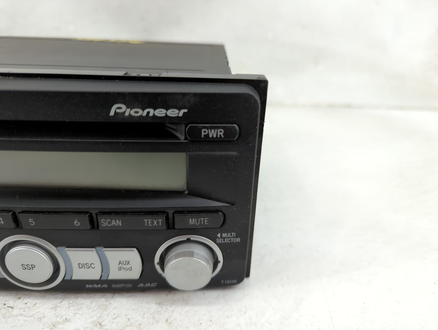 2008-2010 Scion Tc Radio AM FM Cd Player Receiver Replacement P/N:PT546-00080 DEH-M8027ZT Fits OEM Used Auto Parts - Oemused