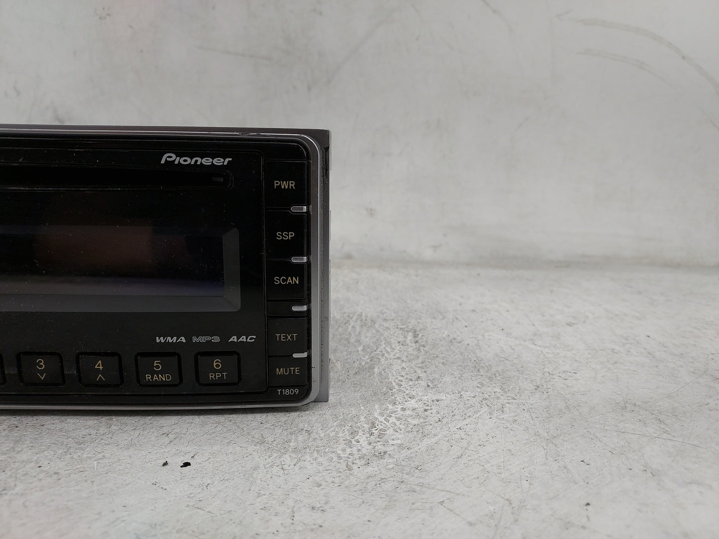 2006-2010 Scion Tc Radio AM FM Cd Player Receiver Replacement P/N:PT546-00081 DEH-M8127ZT Fits OEM Used Auto Parts - Oemused
