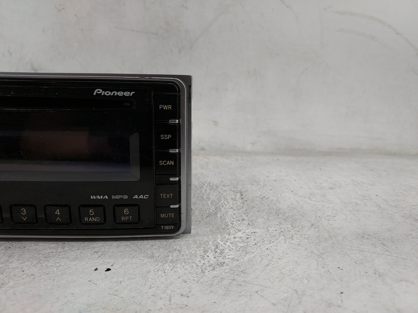 2006-2010 Scion Tc Radio AM FM Cd Player Receiver Replacement P/N:PT546-00081 DEH-M8127ZT Fits OEM Used Auto Parts - Oemused