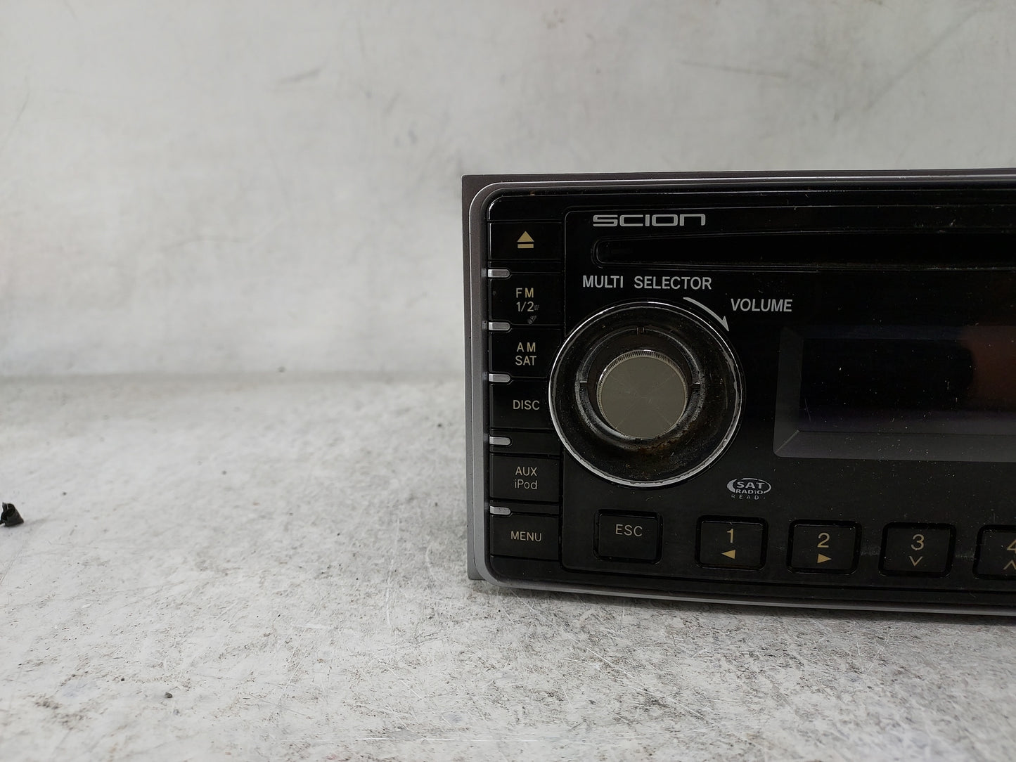 2006-2010 Scion Tc Radio AM FM Cd Player Receiver Replacement P/N:PT546-00081 DEH-M8127ZT Fits OEM Used Auto Parts - Oemused