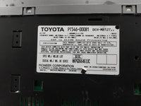 2006-2010 Scion Tc Radio AM FM Cd Player Receiver Replacement P/N:PT546-00081 DEH-M8127ZT Fits OEM Used Auto Parts - Oemused