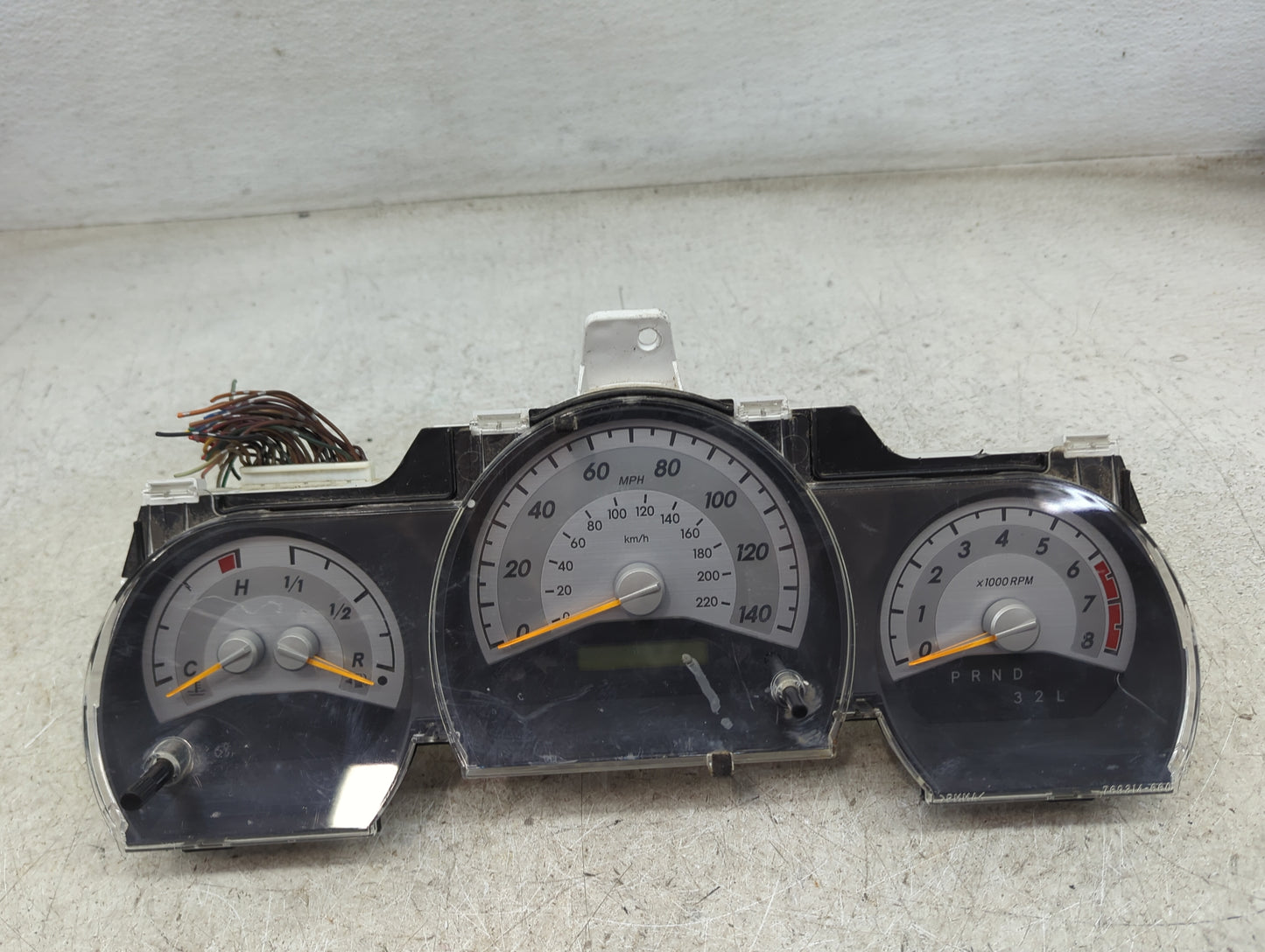 2009 Scion Tc Instrument Cluster Speedometer Gauges P/N:900.GM8301 789318-780 Miles: Fits OEM Used Auto Parts - Oemusedautop
