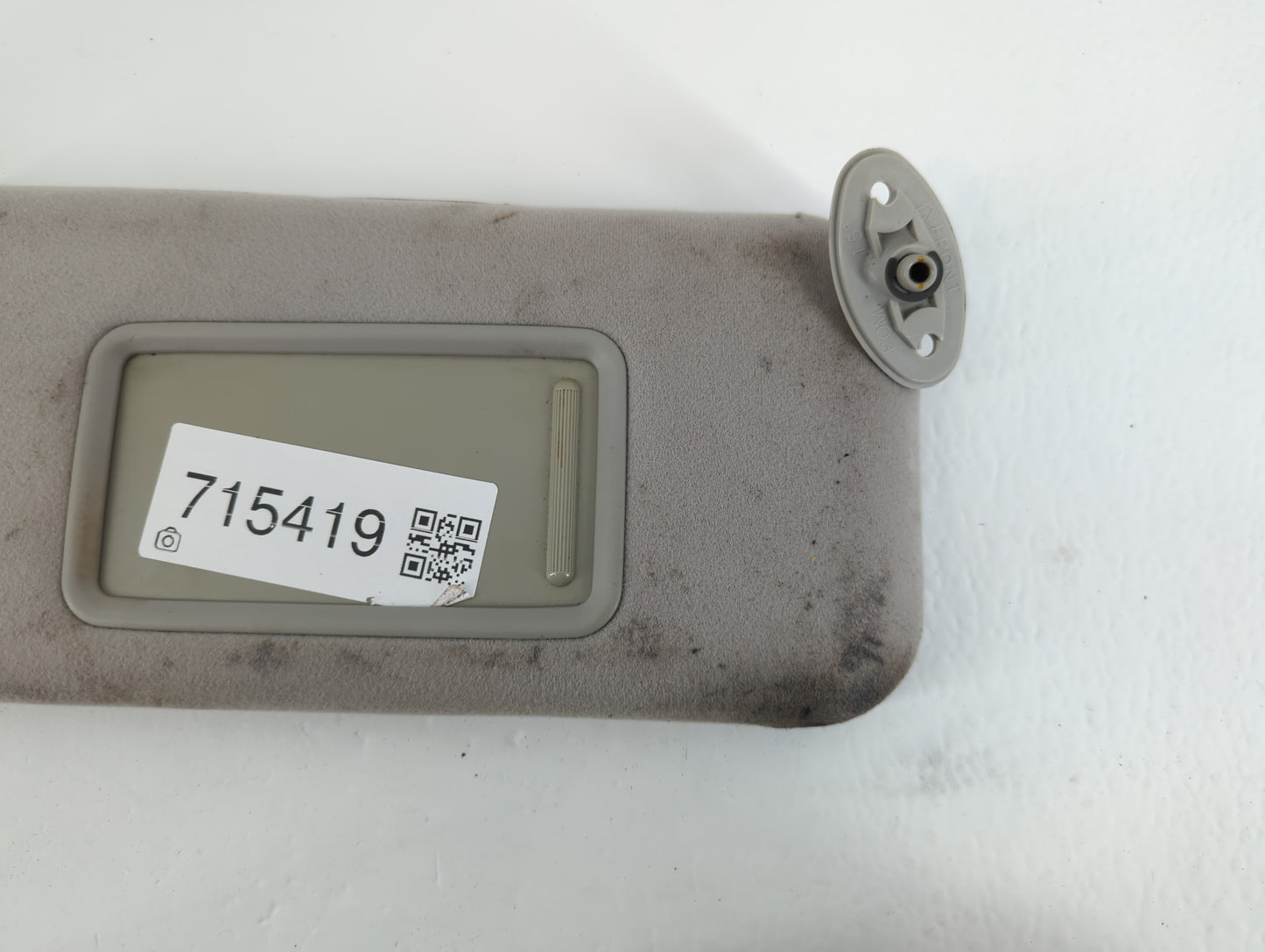 2007-2010 Scion Tc Sun Visor Shade Replacement Passenger Right Mirror Fits Fits 2007 2008 2009 2010 OEM Used Auto Parts - Oe