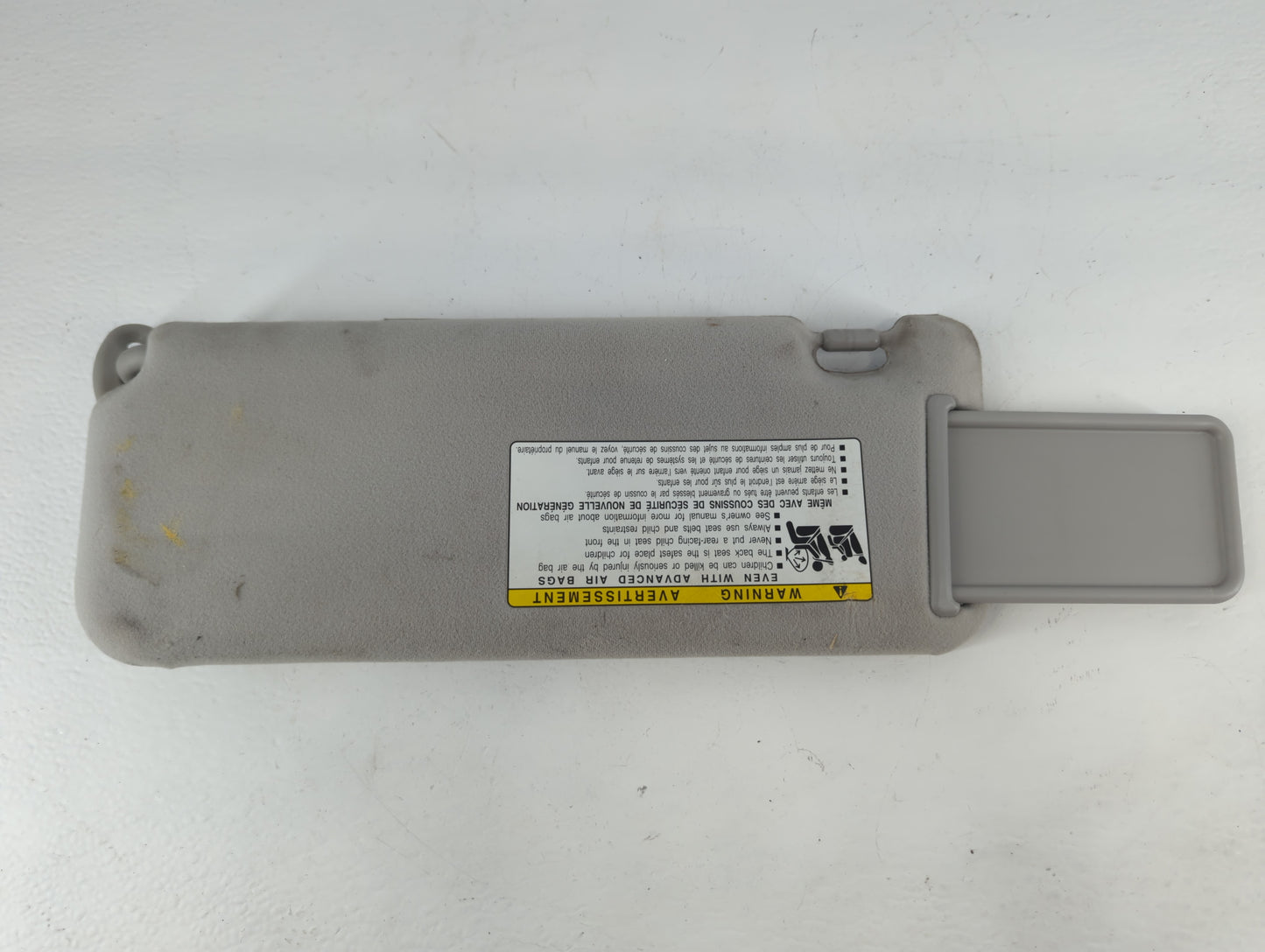 2007-2010 Scion Tc Sun Visor Shade Replacement Passenger Right Mirror Fits Fits 2007 2008 2009 2010 OEM Used Auto Parts - Oe